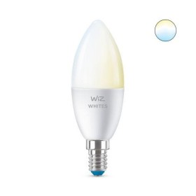 Bec LED inteligent WiZ Connected Whites C37, Wi-Fi, E14, 4.9W (40W)...
