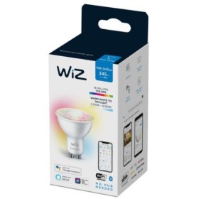 Bec LED RGB inteligent WiZ Connected Colors, Wi-Fi, GU10, 4.9W (50W...