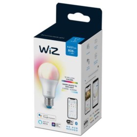 Bec LED RGB inteligent WiZ Connected Colors A60, Wi-Fi, E27, 8W (60...