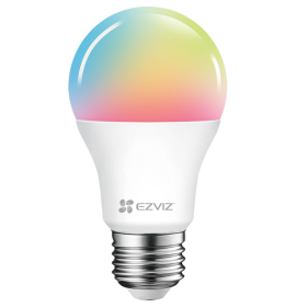 Bec LED RGB inteligent EZVIZ LB1 Color, Wi-Fi, E27, 8W, 806 lm, lum...