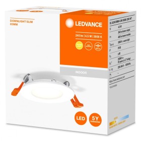 Spot LED incastrat Ledvance RECESS DOWNLIGHT SLIM, 4.5W, 240 lm, lu...