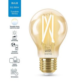 Bec LED inteligent vintage (decorativ) WiZ Connected Filament Gold ...