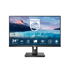 Monitor Philips 23.8", IPS, FHD 1920x1080, 100Hz, 4ms FlickerFree, ...