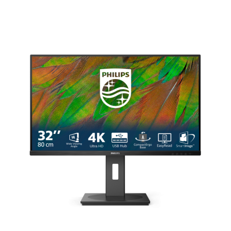Monitor Philips 31.5" 32B1N3800/00, Diagonal (inch): 31.5, Diagonal...