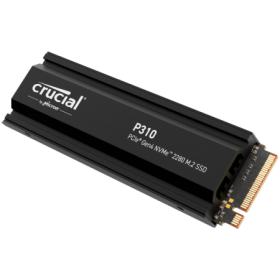 Crucial P310 2TB PCIe Gen4 2280 NVMe M.2 SSD with heatsink - Sricam...