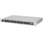 USW-48-PoE is 48-Port managed PoE switch with (48) Gigabit Ethernet...