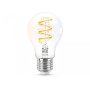 Bec LED RGB inteligent WiZ Connected Filament Clear A60, Wi-Fi, E27...