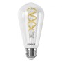 Bec LED RGB inteligent Ledvance SMART+ WiFi Filament Edison, E27, 4...