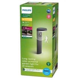 Stalp LED solar pentru exterior cu senzor de miscare Philips Tyla, ...
