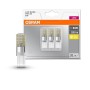 3 Becuri LED Osram Base PIN, G9, 2.6W (30W), 320 lm, lumina calda(2...