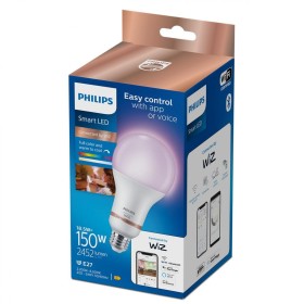 Bec LED RGB inteligent Philips Bulb A80, Wi-Fi, Bluetooth, E27, 18....