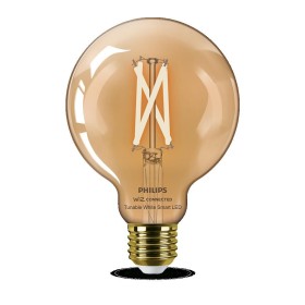 Bec LED inteligent vintage (decorativ) Philips Filament Globe Amber...