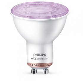 Bec LED RGB inteligent Philips Spot , Wi-Fi, Bluetooth, GU10, 4.7W ...