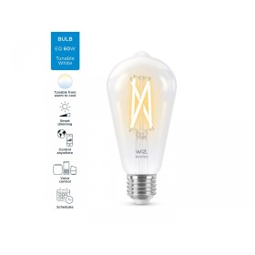 Bec LED inteligent WiZ Connected Filament ClearST64, Wi-Fi, E27, 6....