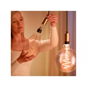 Bec LED inteligent vintage (decorativ) WiZ Connected Filament GoldP...